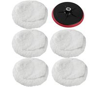 5 peaux de polissage 220mm + 180mm disque de polissage pour machine à polir