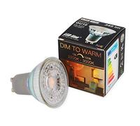 [5 Pièce ] LED 5,5W GU10 Source D'Éclaraige 345 Lumen Spot Luminaire à Encastrer Lampe àÉconomie D'Énergie Ampoule 2200-3000K Blanc Chaud Dimmable 220-240V