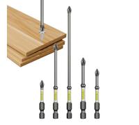 5 Piece Magnetic Drill Bit Combination Set for Drilling Tasks