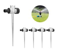 5 pièces 1/2 Pouces Filetage Femelle côté gicleur, Pointe Filetage Externe Interface, MéTal Arrosage Arroseur Connecteur, Arroseurs de Jardin Arroseur de Pelouse pour Plantes