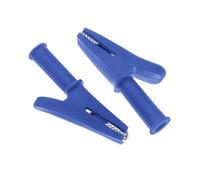 5 pièces 30A 1000V ouverture en plastique 10MM poignée ronde Crocodile Test adaptateur pince sonde stylo 4mm prise isolée