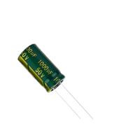 5 pièces 50V1000UF 50V 1000UF 13 * 20 13 * 25MM faible ESR/impédance condensateur électrolytique en aluminium haute fréquence(50V 1000UF 13x25)
