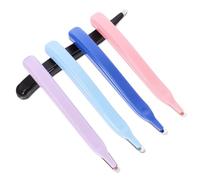 5 Pièces Arrache-agrafes Manuel en Plastique, Outil de Bureau | Retrait Fluide des Agrafes, Design Pratique et Sophistiqué, Format Compact pour Fournitures de Bureau