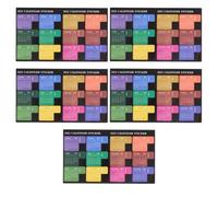5 Pièces Autocollant D’index Imperméable, Adhésif Fort, Cuivre | Planification Personnelle et Scolaire, Usage Bureau et Élève, Lot Pratique, Note et Calendrier Couleur Aléatoire
