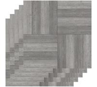 5 Pièces Autocollant de Sol en PVC Effet Marbre, Pose Adhésive | Motif Imprimé Délicat, Finition Claire et Naturelle, Amovible sans Effort, Protège les Murs Lisses et Carreaux L’huile
