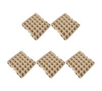 5 Pièces Boîtes à Œufs Réutilisables 24 Cellules en Papier Pulpe | Carton pour Oeufs, Emballage Œufs, Étui à Oeufs, Boite à Œuf, Boîtes à Œufs