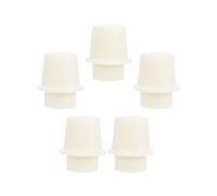 5 Pièces Bouchon Conique en Verre pour Tube, Silicone, Laboratoire