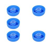 5 Pièces Bouchons de Bidon Étanches PC Bleu pour Seau et Carafe | Bouchons de Bonbonnes D'eau, Pression Bouche Plate et Clapet, Remplacement pour Distributeur de Boisson