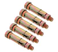 5 Pièces Boulon D’ancrage à Coin Expansion M10x70 | Réutilisable, Pose Facile, Maintien Ferme et Fiable, pour Béton et Cloisons Sèches, Projets D’installation