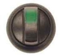 5 pièces Bouton de sélection éclairé avec commutateur à 3 chiffres, vert - Moteur de commutation noir IP66 M22S-WRLK3-G