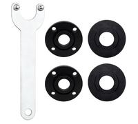 5 Pièces e meuleuse universelle avec Bride, Clé pour Disqueuse, Kit D'accessoires pour Meuleuse D'angle, Compatible avec les Meuleuses d’Angle de Marques Célèbres en Matière de Sécurité