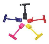 5 Pièces Clips D’affichage pour Étiquette Prix en Plastique | Panneaux de Vente au Détail, Position Ajustable, Pince Rotative, Rangement Facile, Usage Boutique