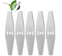 5 Pièces Coupe Bordure Lame de Rechange Lames de Rechange pour Tondeuse à Gazon Lames de Tondeuse Electrique Compatible Lames de Rechange pour Coupe Bordure