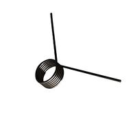 5 pièces Diamètre du fil 1.5mm Ressorts de torsion en forme de V, Nombre de tours 2/4/6, ressort de torsion à angle 45/90/180/240°, 1.5×12×4Turns×240°