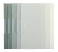 5 Pièces Dossier de Présentation à Clip Pivotant pour Papier A4 | Chemise en Plastique, Protège les Documents, Fermeture Latérale, Usage Bureau et École, Coloris Dégradé
