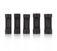 5 Pièces Douilles Amortisseur 12 Points 1/2, 18mm 19mm 21mm 22mm 24mm, Outils de Amortisseur de Chocs, Drive Suspension Strut Spreader Socket