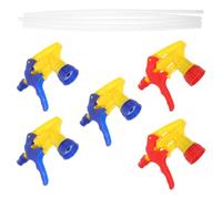 5 Pièces Gâchette de Pulvérisateur en Plastique Filtre Léger | Compatible Plupart des Bouteilles Standard, pour Produits Chimiques à Base D’huile, Entretien Auto et Couleur Aléatoire