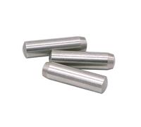 5 pièces Goupilles de positionnement à tige droite en acier inoxydable 304 M2-M10, tolérance h7, avec extrémités de guidage chanfreinées, M3x8mm(5pcs)