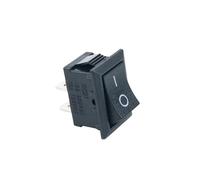 5 pièces interrupteur à bouton-poussoir 10x15mm SPST 3Pin 3A 250V KCD11 Mini interrupteur à bascule marche/arrêt 10MM * 15MM noir rouge et blanc(Red-2D3P)