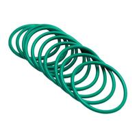 5 Pièces Joint Torique en Caoutchouc Fluoré, 96mm OD, 88mm ID, 4mm Largeur, FKM Joint Étanchéité pour Machines Plomberie, Vert