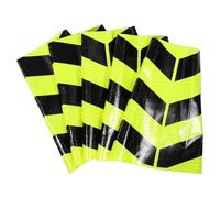 5 Pièces Manchon Réfléchissant Haute Visibilité | Pvc, Usage sur Cône de Parking ou Chantier, Réflectivité Résistante aux Intempéries, Application Facile