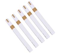 5 Pièces Marqueur de Peinture à Séchage Rapide Imperméable | Encre à Base D’huile Résistante aux Intempéries, Corps en Plastique, pour Métal, Pneus, Projets Scolaires et Bureau