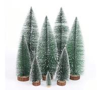 5 pièces Mini décoration d'arbre de Noël pour le Nouvel An et la fête de Noël, ornements DIY 20cm,7 cm,3 cm,10 cm,25cm,15 cm,20cm1pc,25 cm 1 pièce,10 cm 1 pièce,7cm1pc,15 cm 1 piècebois