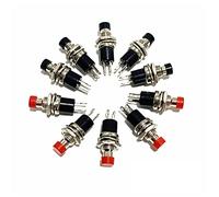 5 pièces, mini interrupteur à bouton-poussoir momentané rond appuyez sur l'auto-réinitialisation, PBS-110,7MM, micro-interrupteurs, normalement ouvert, normalement fermé, 1NO1NC Microswitch (Color :