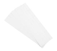 5 Pièces Onglets de Dossier Suspendu en Papier Blanc | Inserts pour Dossiers Suspendus, Écriture Facile, Portable, à Emporter, Usage Bureau et Classement