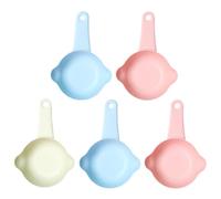 5 Pièces Pelle à Nourriture pour Chiens Épaisse en PP, Pratique | Cuillère Doseuse Portable, Facile à Nettoyer, pour Chien et Animal Domestique, Manipulation Simple Couleur Aléatoire
