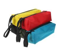 5 Pièces Pochette à Outils Portable, Poignée, Toile Épaisse | Organisation de Petits Accessoires, Séparation des Kits, pour Atelier D’art, Voyage, Couture