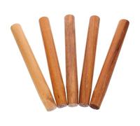 5 Pièces Poignée Bois de Rechange 30cm pour Faucille | Bois D’acacia, Surface Lisse, Entretien Facile, Compatibilité Large, Teinte Khaki, Usage Agricole et Jardinage