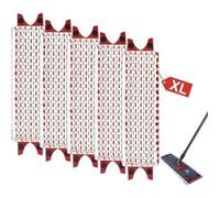 5 Pièces pour Vileda UltraMax XL Balai Serpillière Recharge Kit, Housse de Coussin de vadrouille Ultra Large en Microfibre pour To