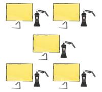 5 Pièces Présentoir à Étiquettes de Prix Pvc, Clips D’affichage | Réutilisable et Effaçable, Visibilité Claire des Tarifs, Installation par Clip, pour Commerces de Détail