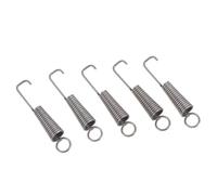 5 Pièces Ressort de Tension de Rappel 50mm en Acier Inoxydable pour Pinces | Rechange pour Pinces de Verrouillage, Action Rapide, Argenté, Bois et Assemblage, Lot
