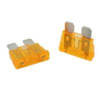5 pièces SeKi Standard ATO Fusible à lames 5A brun clair ; Fusible pour voiture 19 mm Fusible plat 32V/DC pour bateau, caravane