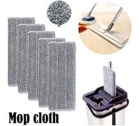 5 pièces Serpillères en Microfibre pour Balai Lave-Sol Housse de Nettoyage de Rechange La Tête de Ménage de Vadrouille pour B