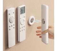 5 pièces Support magnétique pour télécommande - Organisateur de télécommande, support mural flottant, installation sans trou, support mural pour télécommande, étagère de rangement magnétique pour mur