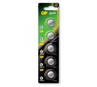 5 Piles CR1616 GP Bouton Lithium 3V