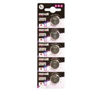 5 Piles CR2025 Maxell Bouton Lithium 3V