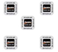 5 piles Energizer 371/370