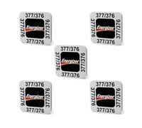 5 piles Energizer 377/376 SR626SW/SR626W