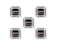 5 piles Energizer 394/380 -