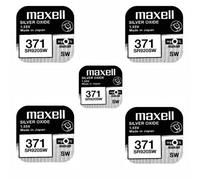 5 piles Maxell 371 SR920SW