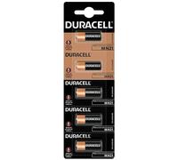 5 Piles MN21 / A23 / V23GA Duracell Alcaline 12V