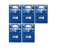5 piles Varta CR 123A LITHIUM -
