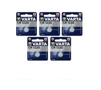 5 piles Varta CR1220 -