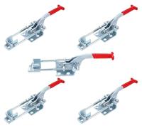 5 pinces à levier, modèle 431, vis M6 x 50 mm, capacité de charge : 200 kg