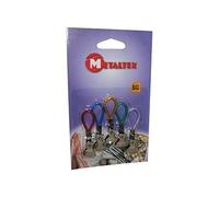 Metaltex Pinces-serviettes crocodile - Lot de 5