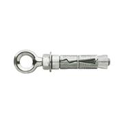 5 pitons d'ancrage à œil et à expansion Rawlplug RawlBolt M8 x 87mm